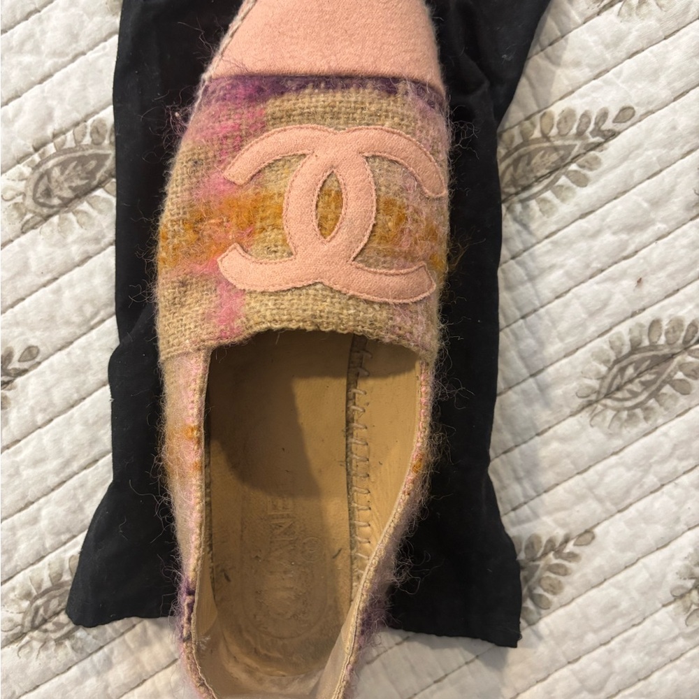 Chanel Pink and Multicolor Women's Shoes